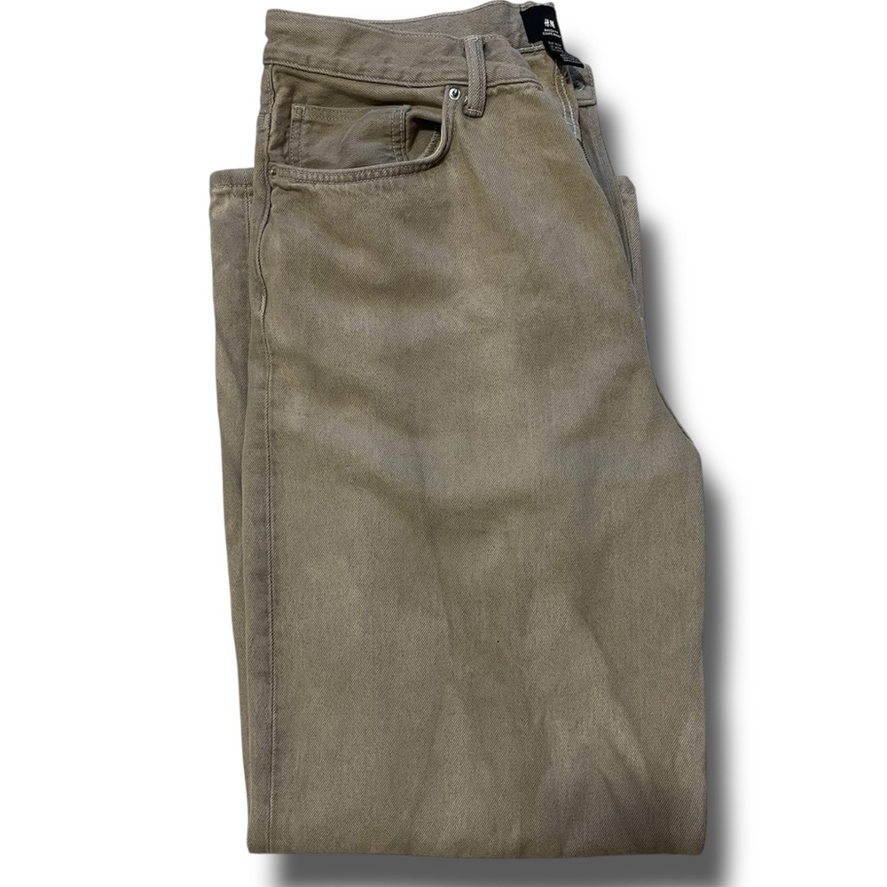 H&M Tan Chinos Versatile Cotton Twill